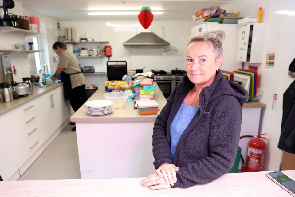 The Gallows also provides hot food and runs a cafe for locals in need