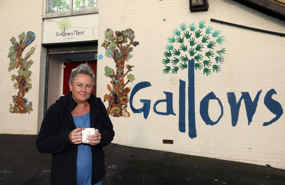 Kimmie Avison runs The Gallows Centre community food bank