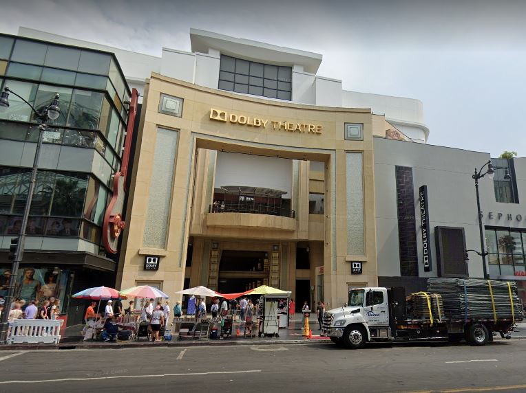 The Dolby Theatre in Hollywood.