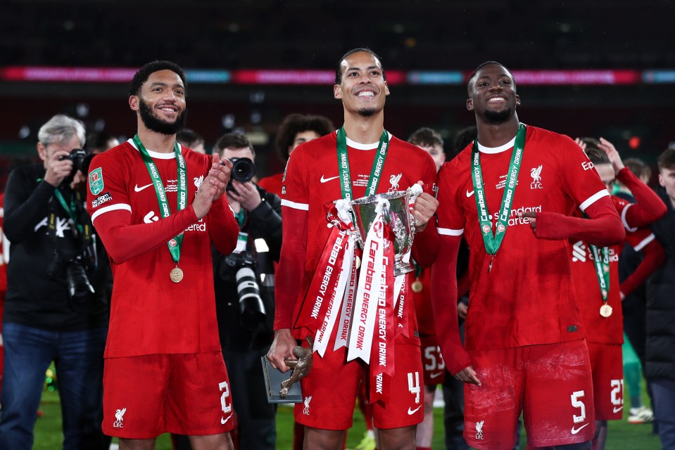 Liverpool will be hoping to retain the Carabao Cup