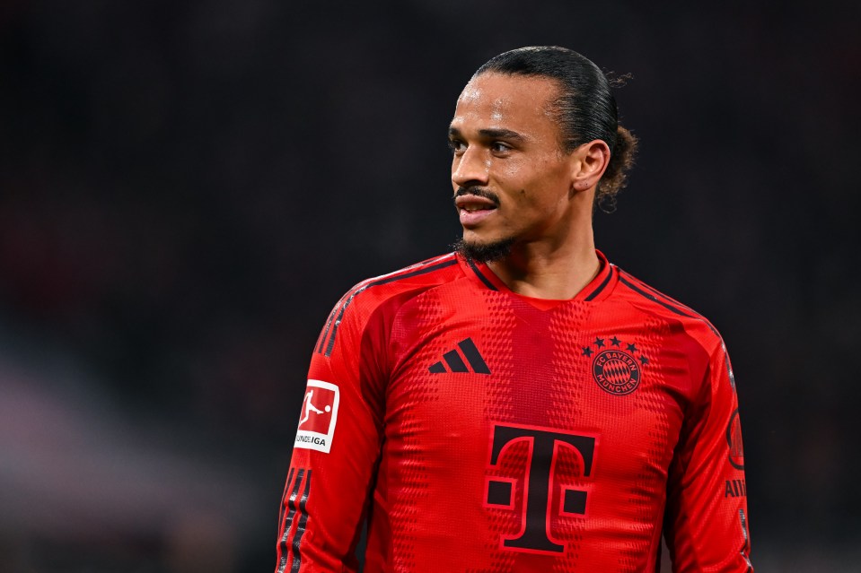 Manchester United, Chelsea and Tottenham are eyeing Bayern Munich star Leroy Sane