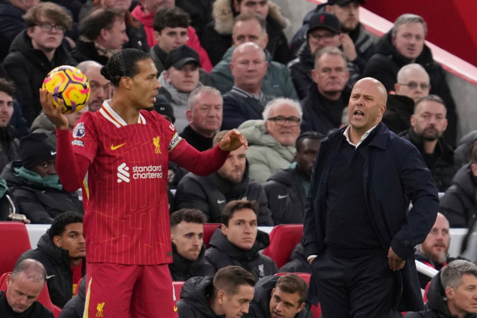 Arne Slot is getting the best out of his captain Virgil van Dijk despite the contract issues