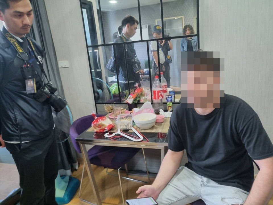 Thai police believe the arrested man had connections to the mother of the alleged victim