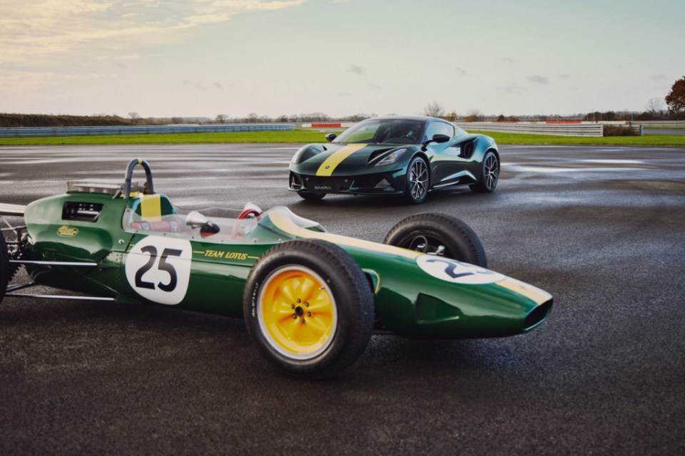 A dark green car will celebrate the 1963 F1 car driven by Jim Clark