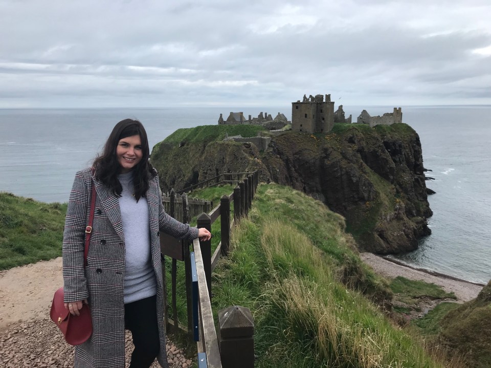 Dunnottar Castle near Stonehaven was visited by a team of Disney-Pixar animators