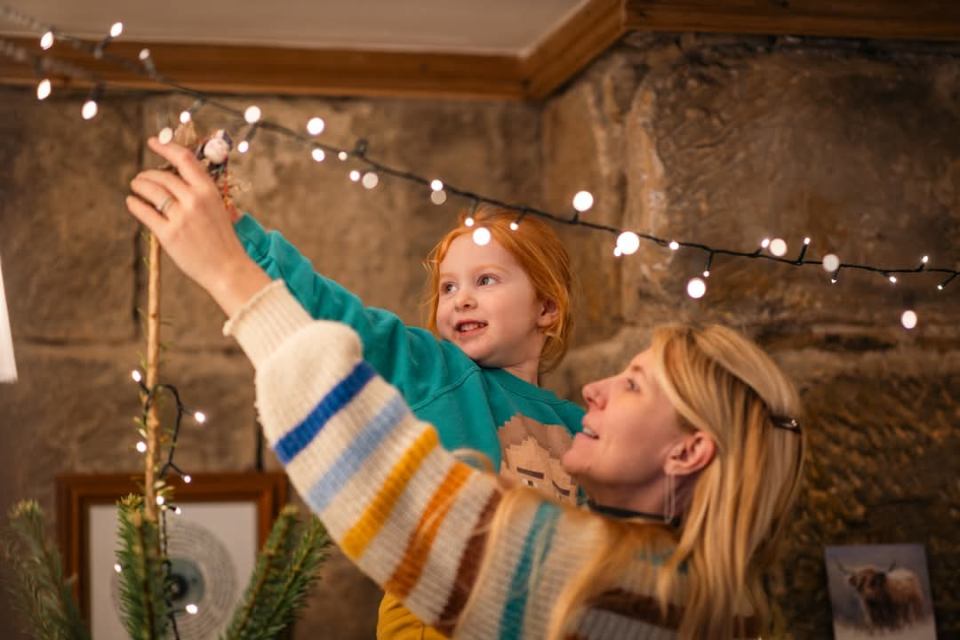 Lucy can look forward to Christmas, safe in the knowledge she'll be able to afford all the trimmings - thanks to 'bank of mum and dad'