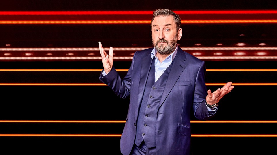 Lee Mack returned to present the festive special of the ITV quiz show