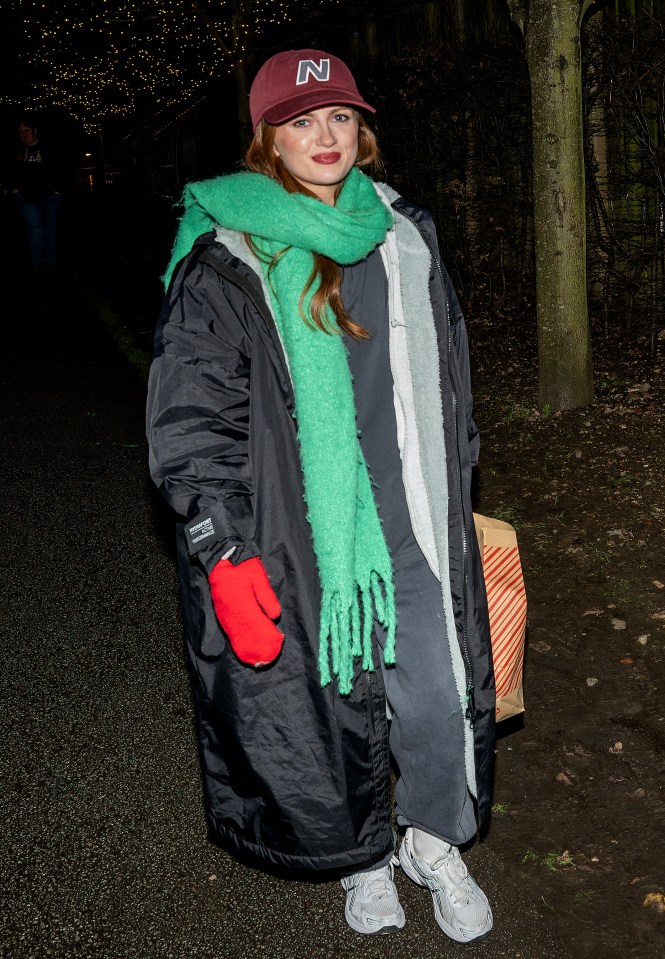 Maisie Smith leaving the Marlowe Theatre.