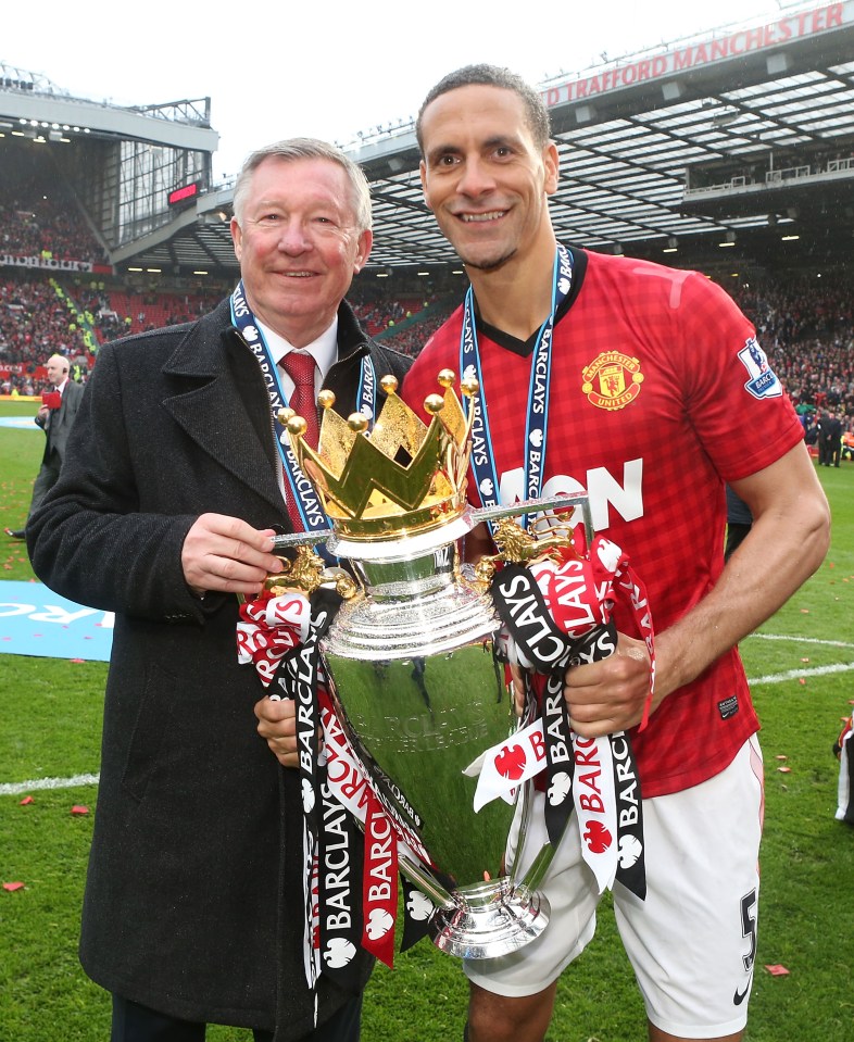 Ferguson's advice saw Ferdinand go on to win six Premier League titles