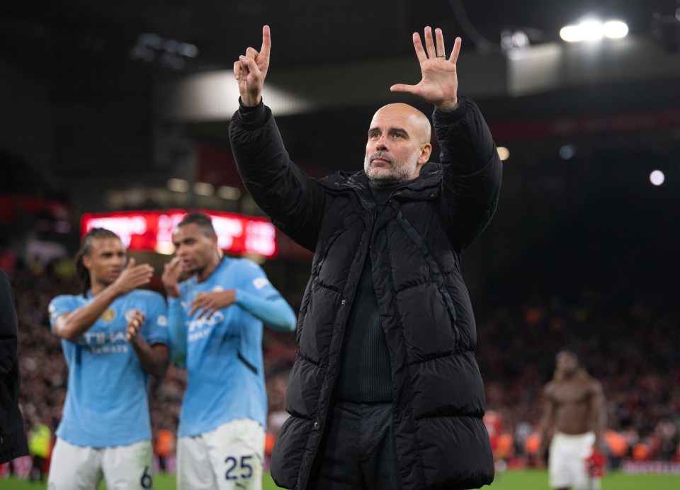 Pep Guardiola reminded fans of the six Premier Leagues he has won