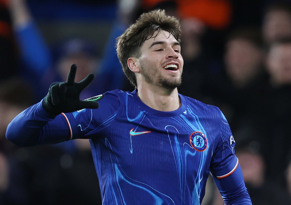 Chelsea ace Marc Guiu scored a hat-trick against Shamrock Rovers