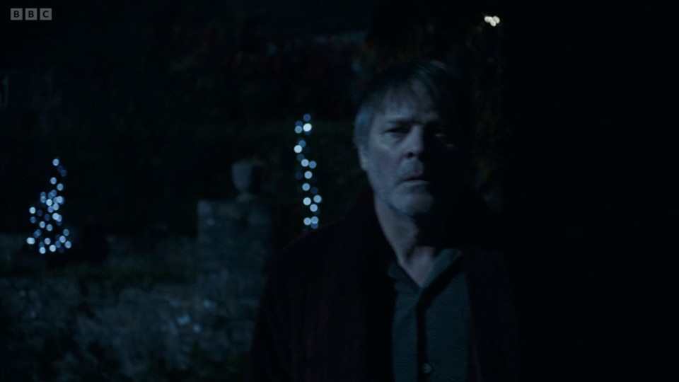 Mark Heap stars as Bob Holland, who is haunted by his dead wife, on the Beyond Paradise Christmas special