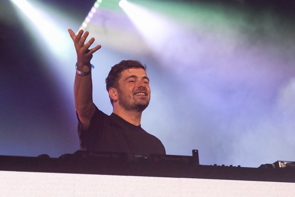 Martin Garrix performs during Cannes Lions at Spotify Beach