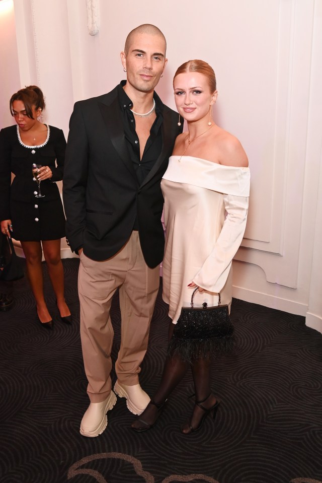 LONDON, ENGLAND – OCTOBER 01: Max George and Maisie Smith attend The Stage Debut Awards 2023 at 8 Northumberland Avenue on October 1, 2023 in London, England. (Photo by Alan Chapman/Dave Benett/Getty Images)