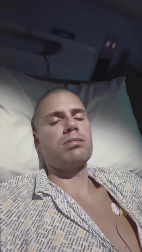 Max has kept his fans up to date on his health while in hospital