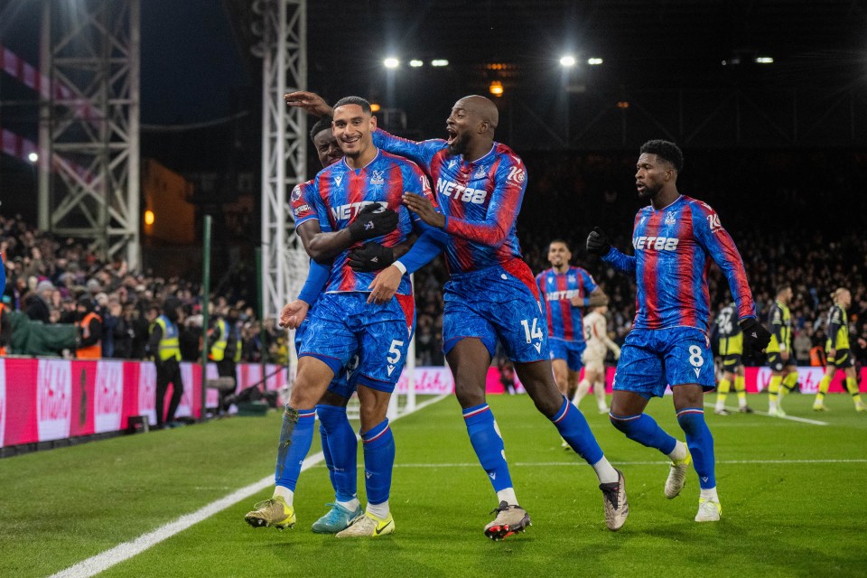 But Crystal Palace were worth their point earned by goals from Daniel Munoz and Maxence Lacroix