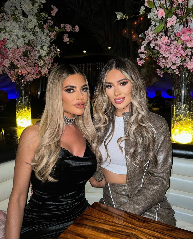 Megan had a relationship with Demi Sims after meeting on Celebs Go Dating