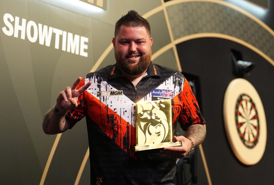 Michael Smith has showed off his stunning games room ahead of the world darts championship