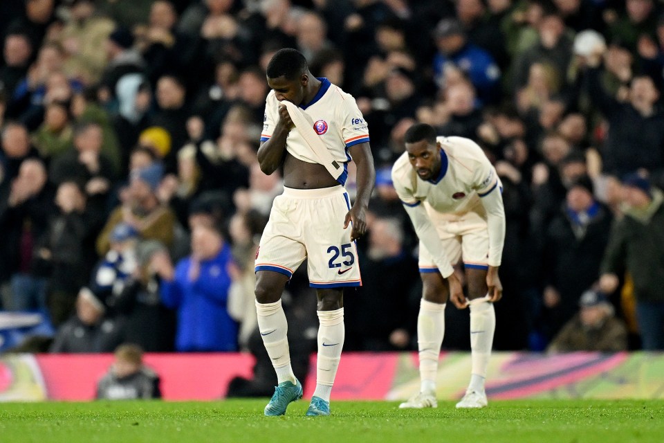 Chelsea endured a night to forget at Portman Road