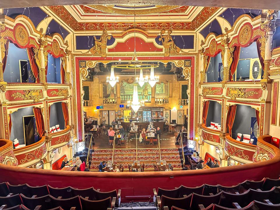 The Opera House in Royal Tunbridge Wells still has its original seats