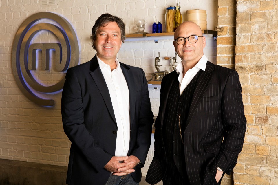 John Torode and Gregg Wallace on Masterchef