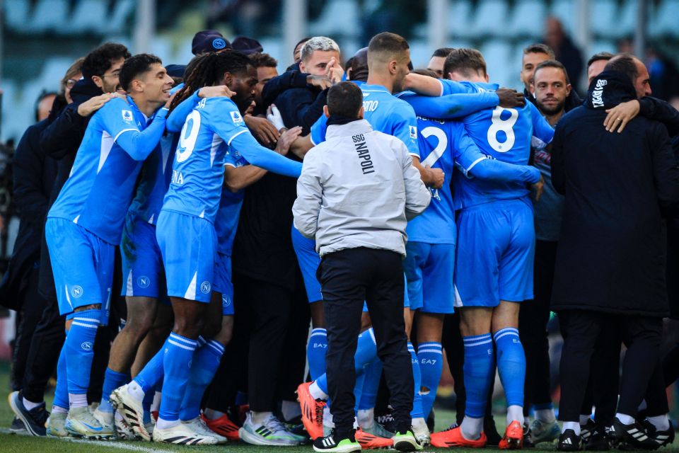 The Scot celebrated his winning goal with the team and staff on the touchline