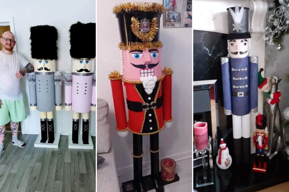 She’s not the only one who’s made her own nutcracker: people responded to her post by sharing their own DIY creations