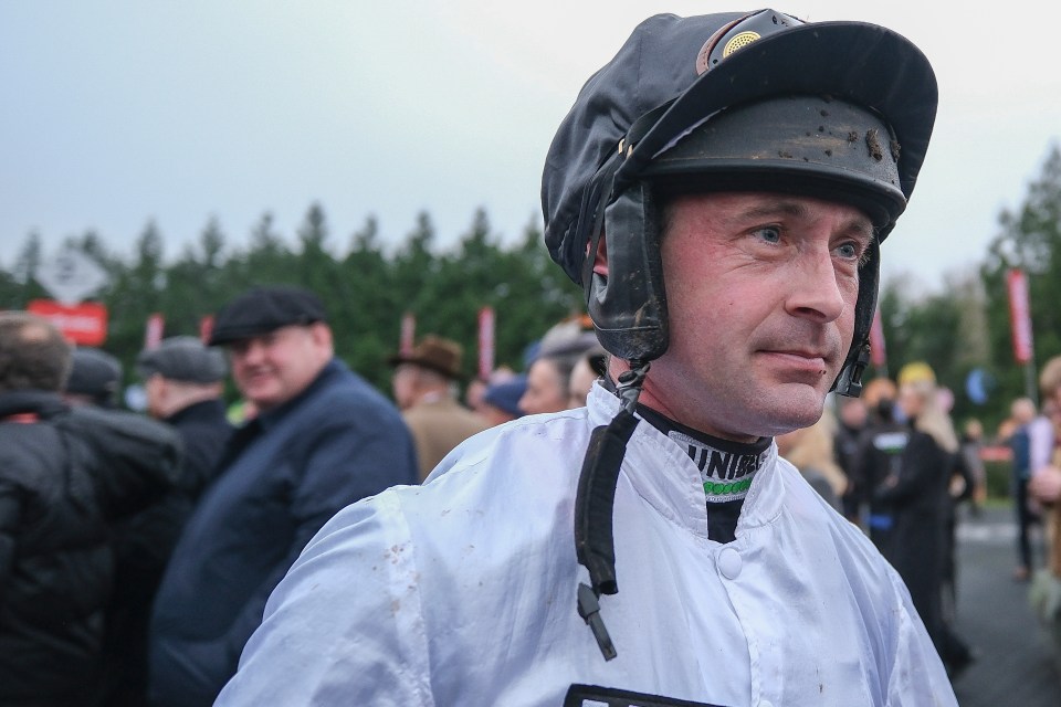 The 35-year-old had some choice words for former jockey Paddy Brennan after the race