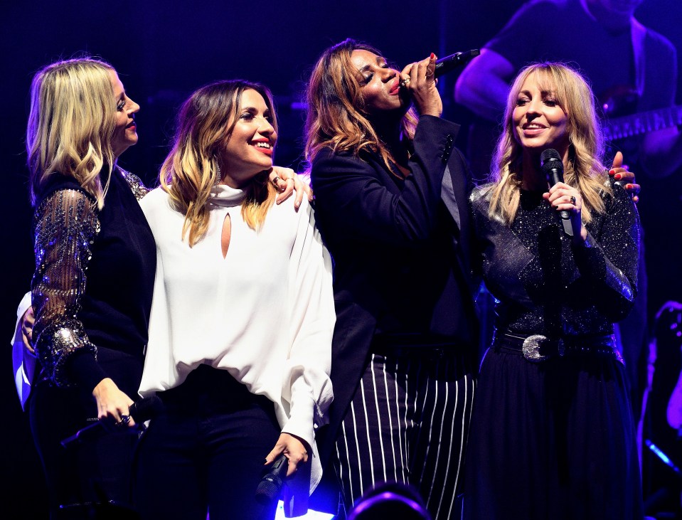 Girl group All Saints were known for hits including Pure Shores and Never Ever