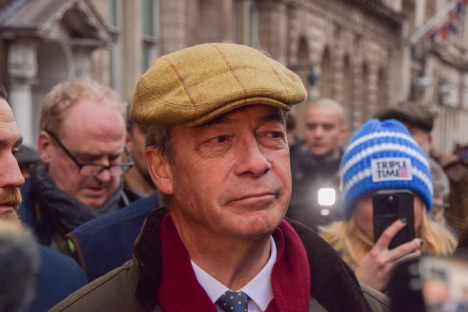 Nigel Farage is considering suing Kemi Badenoch