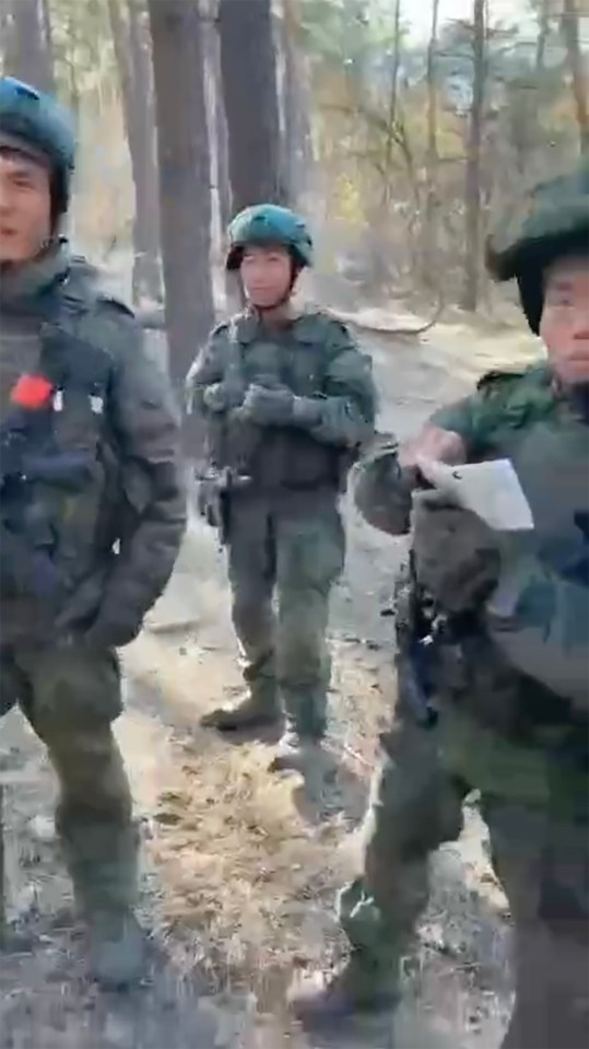 North Korean troops seen in videos training in Russia