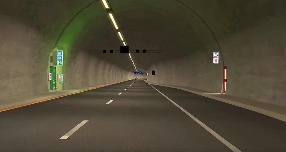 It will become the longest underwater tunnel in the world when it is complete