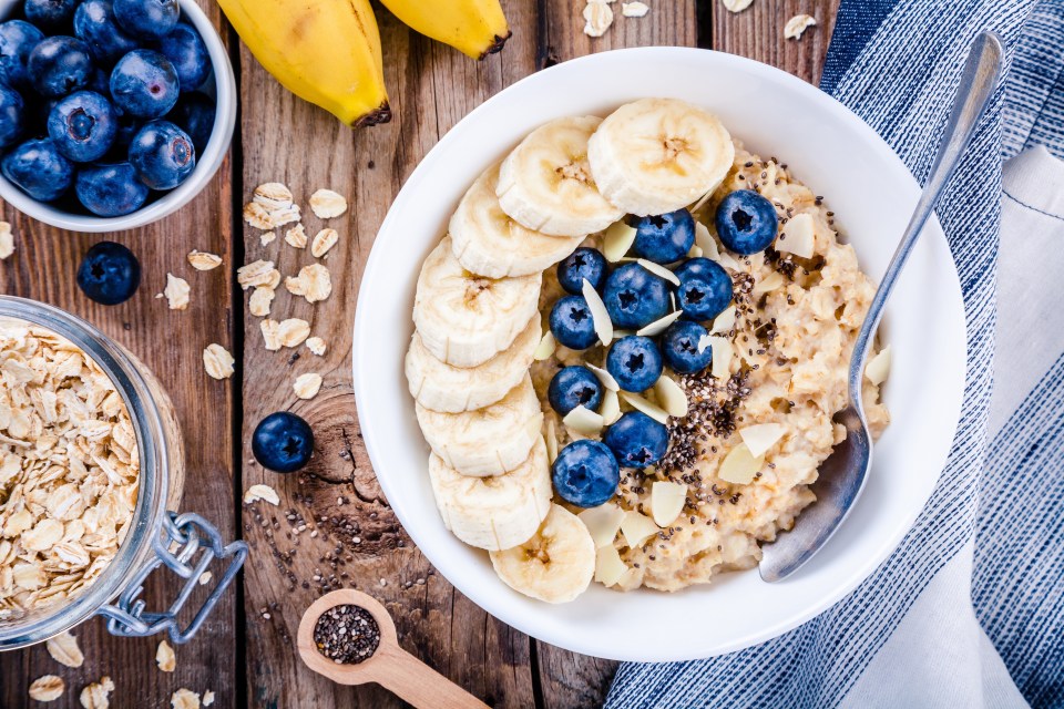 Porridge is Victor's go-to breakfast during Le Tour