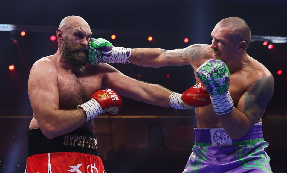 Tyson Fury suffered a second straight defeat to Oleksandr Usyk earlier this month