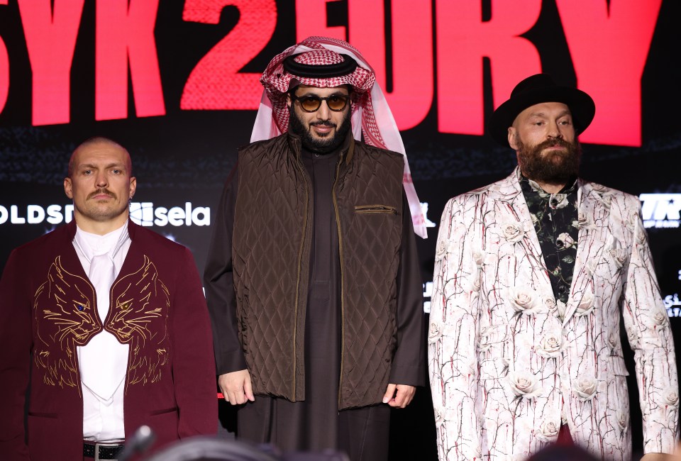 Turki Alalashikh threw his weight behind Tyson Fury