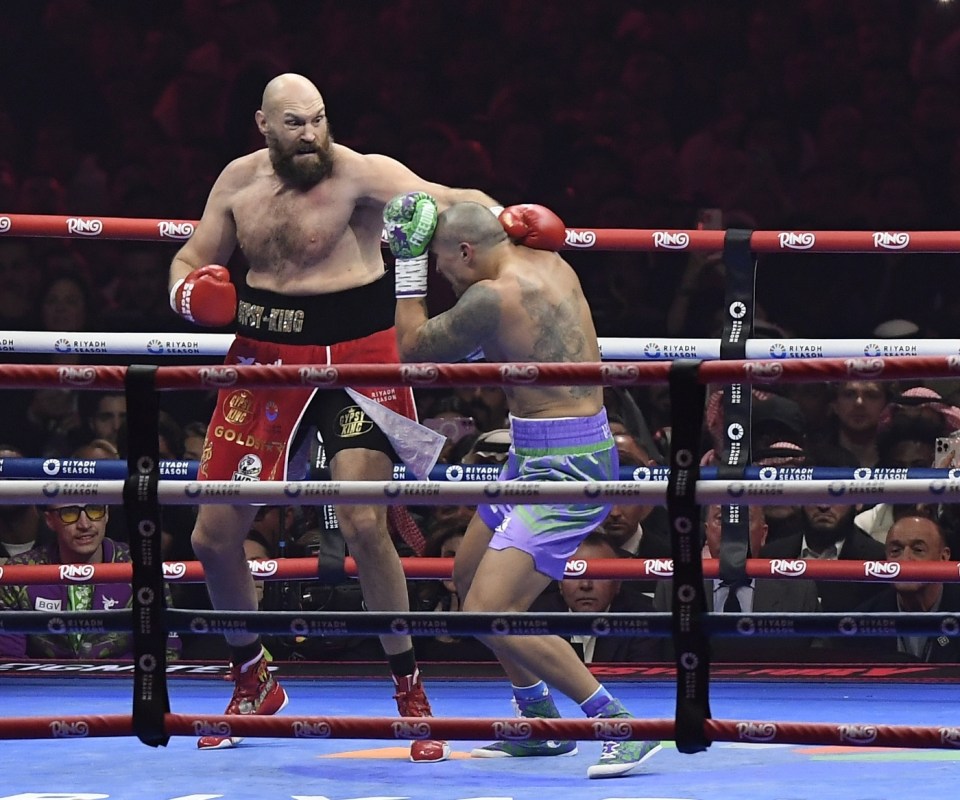 Tyson Fury was again beaten by Oleksandr Usyk