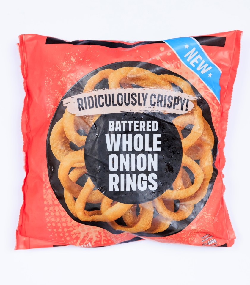 Iceland's onion rings are a favourite among shoppers