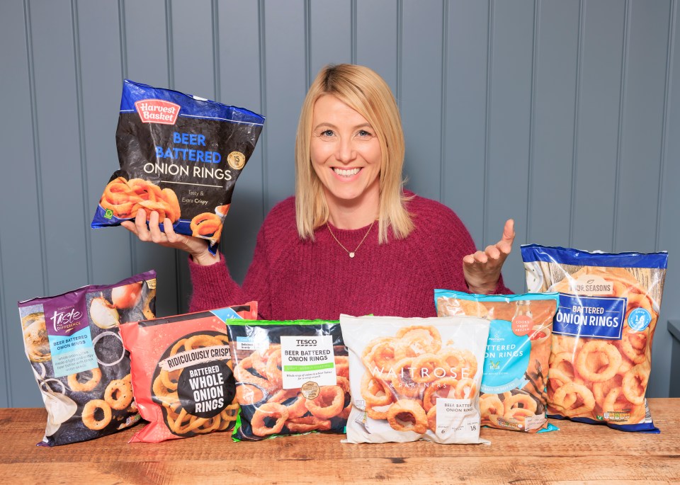 Lynsey Hope tested supermarket onion rings and a £3 bag came out winner