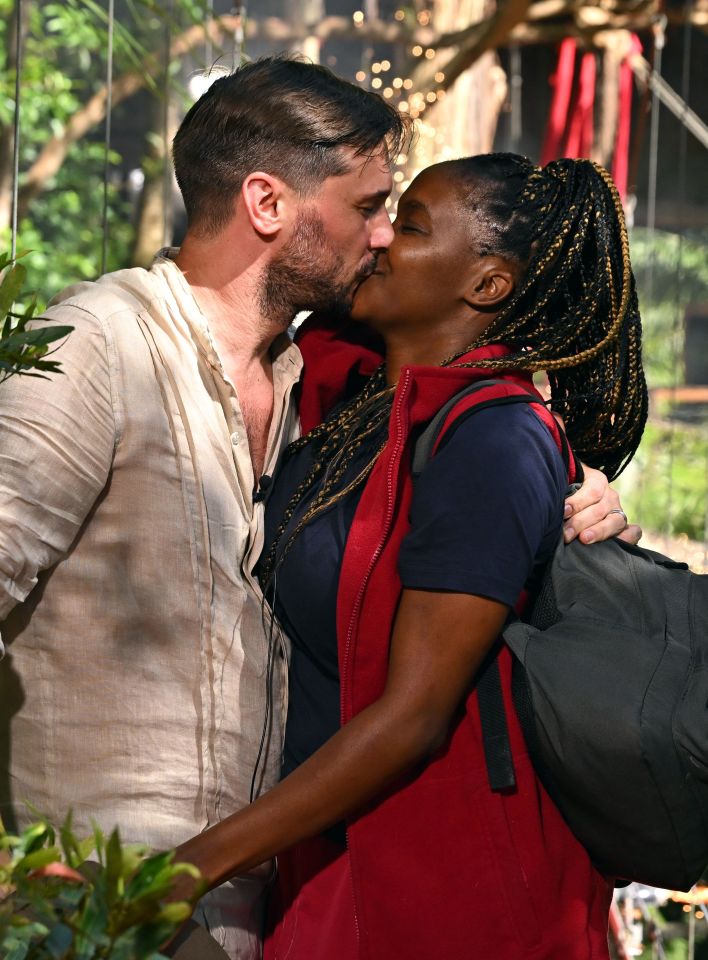  Marius supported Oti during her time in the jungle