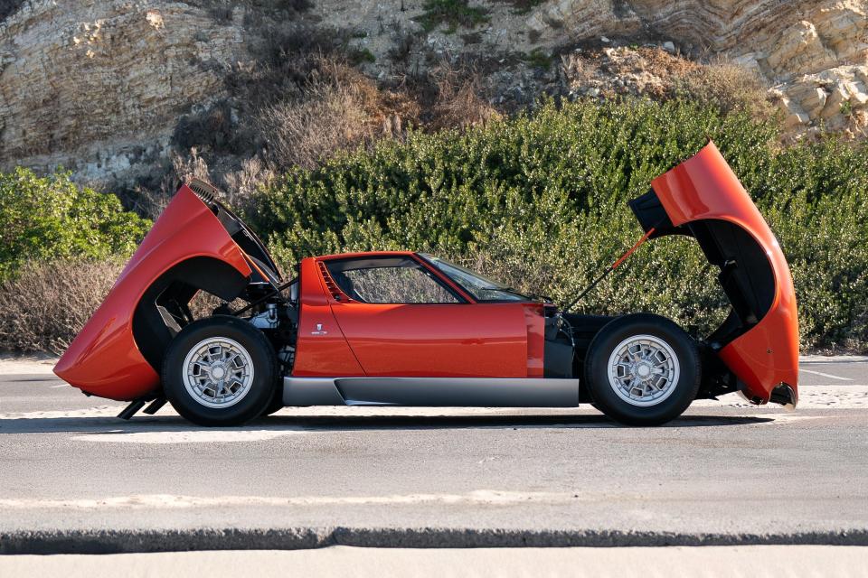 The Lamborghini Miura P400 Coupe is going on auction next year