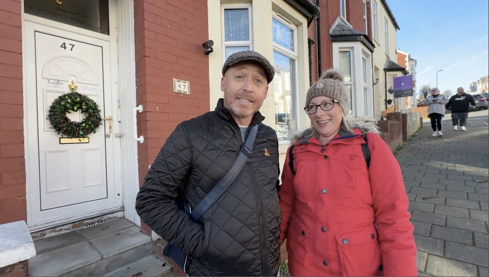 Paul Williams and his friend Zoe Carlo came down from Shrewsbury to give the iconic location a visit