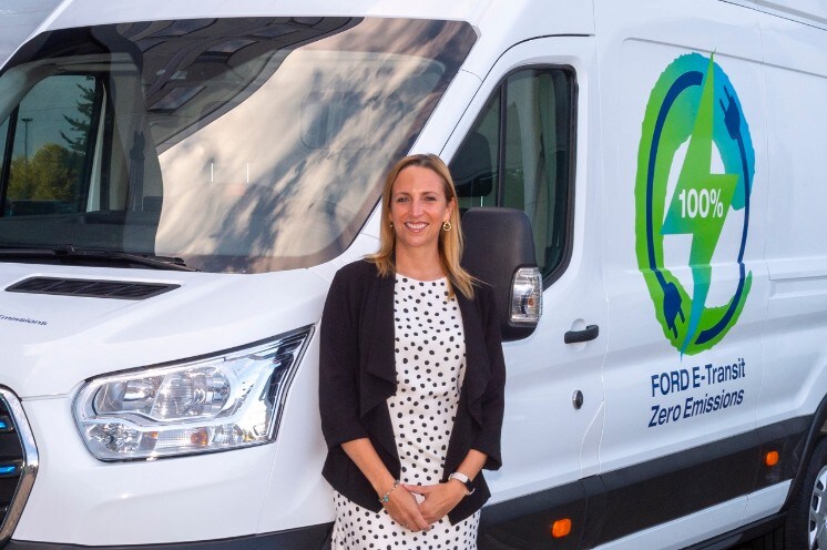 Ford UK & Ireland commercial vehicles director Mandy Dean