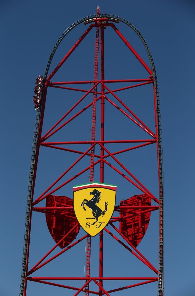 The 112m ride is shaped like a top hat