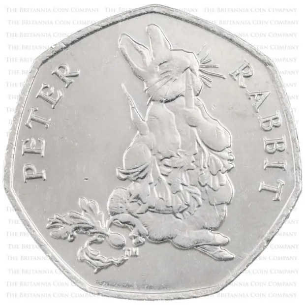 The Peter Rabbit 50p coin is worth up to £30