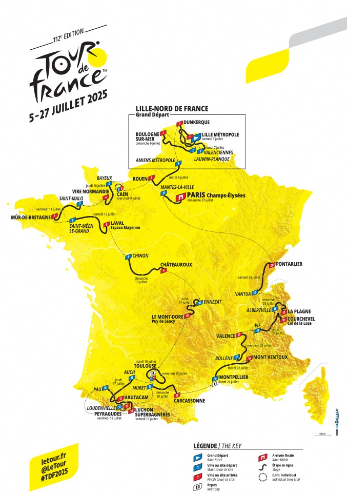 The 2025 Tour de France is one of the most brutal in recent history