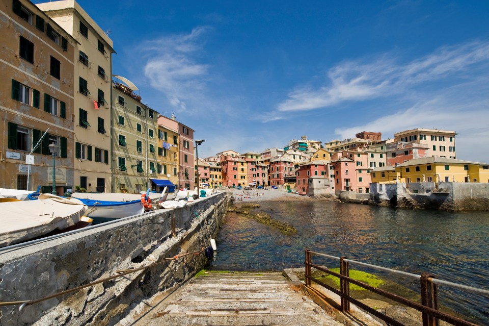 It was said to have been inspired by towns on the Italian Riviera - which include Boccadasse