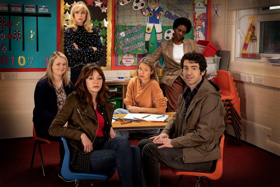 The cast of Motherland