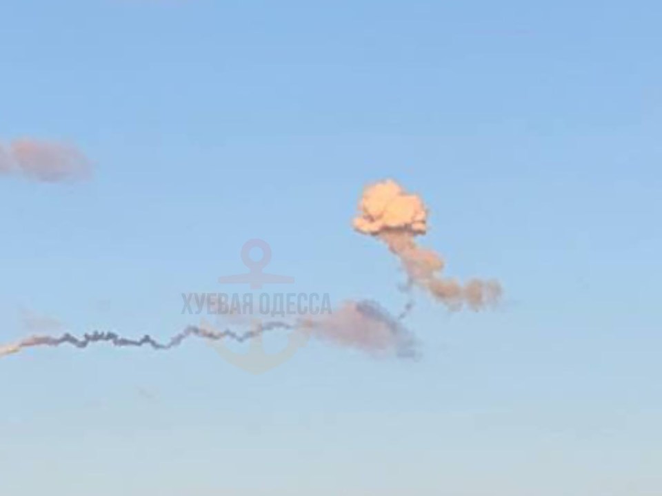 One missile was destroyed over the southwestern city of Odessa