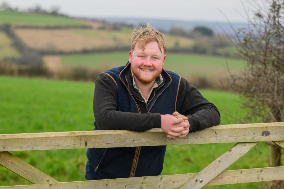 Kaleb has become a star through his work on Clarkson's Farm