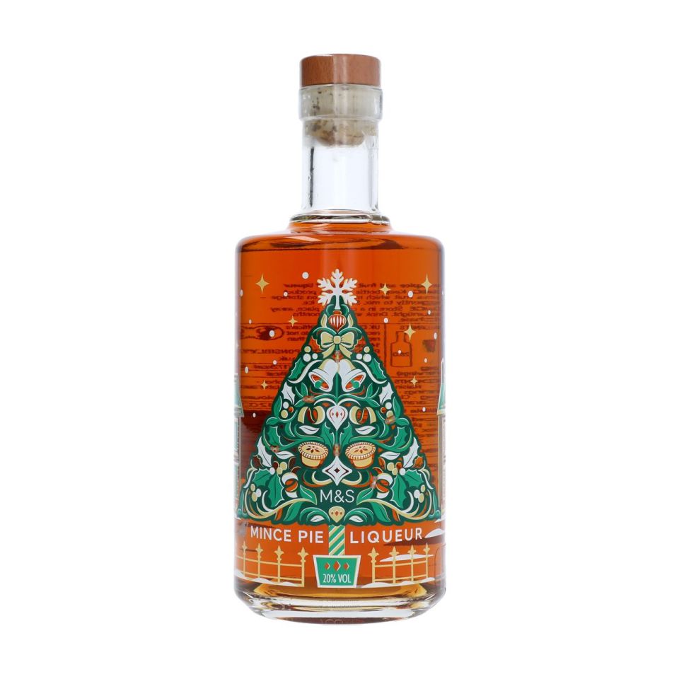 M&S Mince Pie liqueur is subtle and sweet so glug it chilled